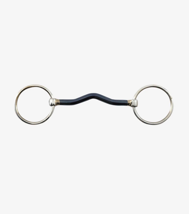 PE Blue Sweet Iron Loose Ring Mullen Mouth Snaffle