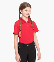 *40% Off* PEI Kids Unisex Polo Shirt (Red, 7-8 Years)