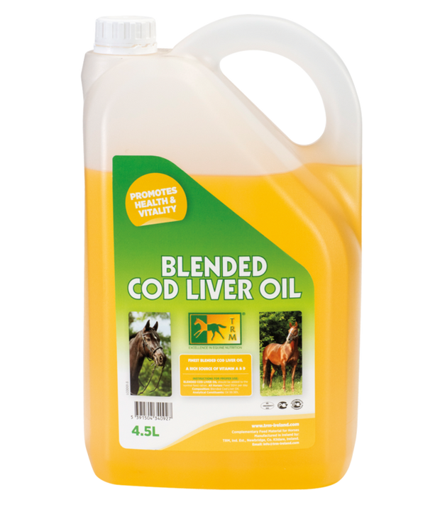 TRM Blended Cod Liver Oil for Horses
