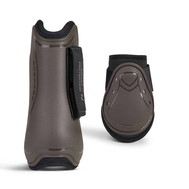 Armour Airflow Boot Set - Brown, Full LEG PROTECTION