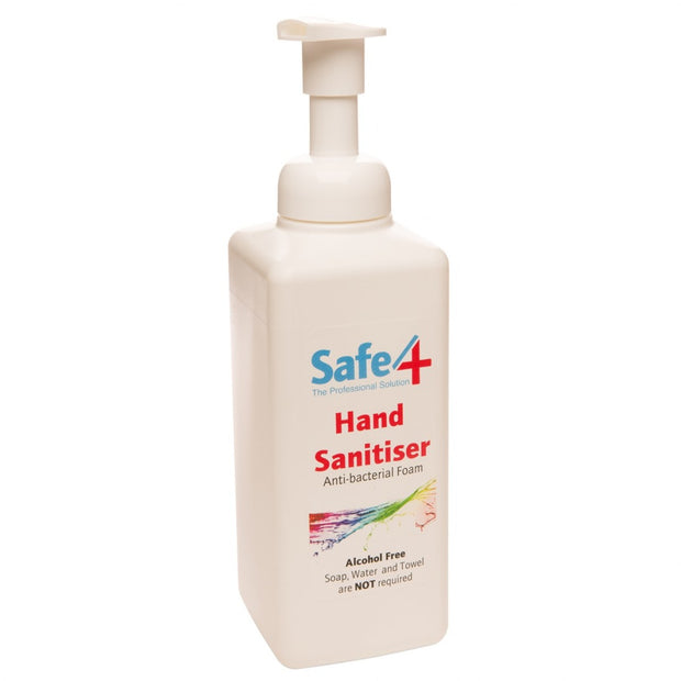 Safe4 Foam Hand Sanitizer 600ml Stable & Yard