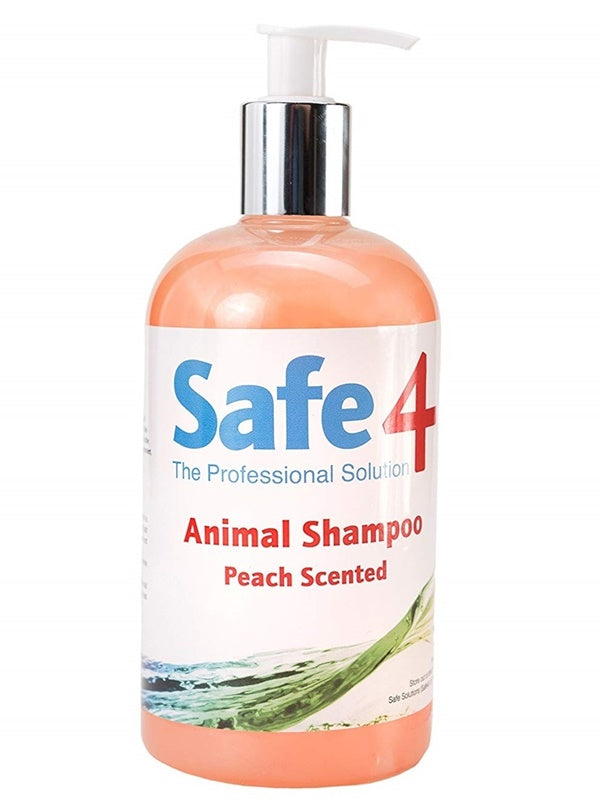 Safe4 Animal Shampoo - Peach, 500ml Horse Care