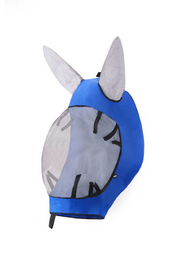 Horze Stretch Lycra Fly Mask (Blue)
