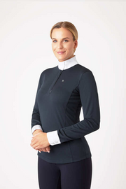 Horze Blaire Long-Sleeved Functional Shirt (Navy)