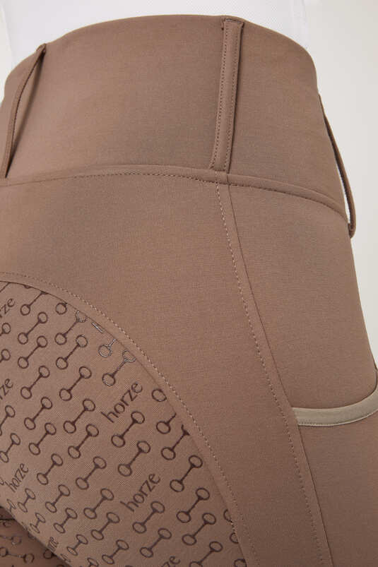 Lucinda Beige Cross Country Riding Tights® / Leggings® With Full Seat and  Deep Phone Pocket - LuxeEquine