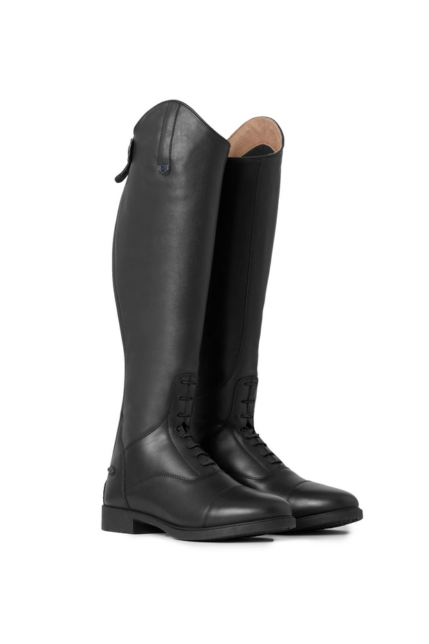 Synthetic outlet riding boots