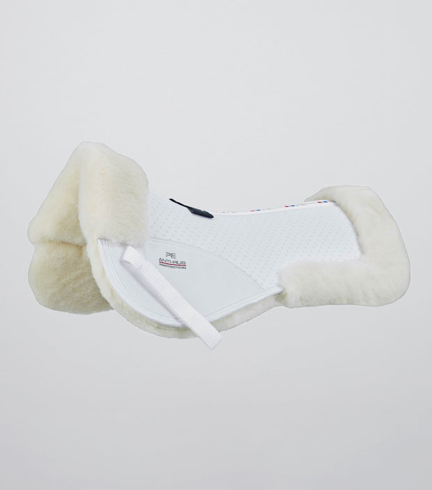 PEI Airtechnology Shockproof Wool Half Pad - White