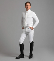 PEI Barusso Men's Gel Knee Breeches - White