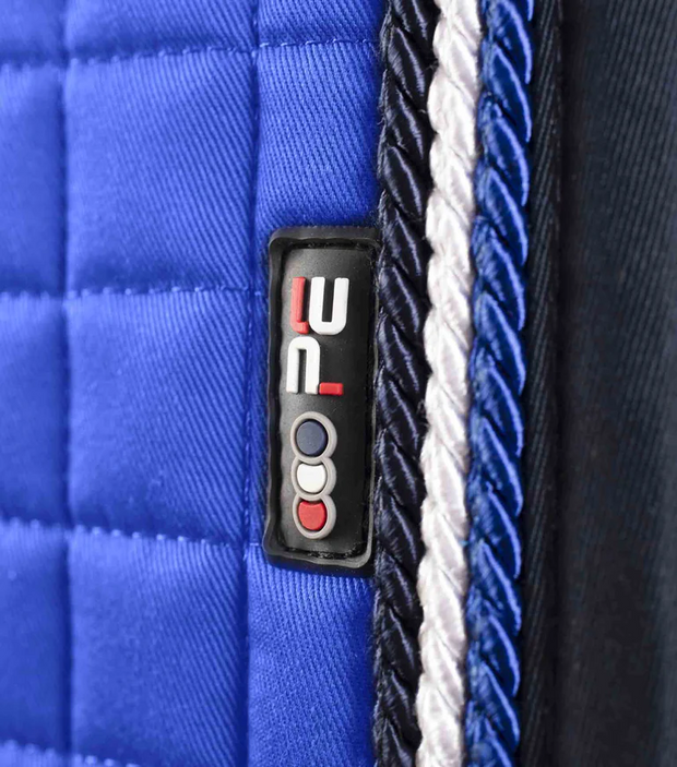PEI Close Contact Euro Cotton Dressage Pad (Royal Blue)