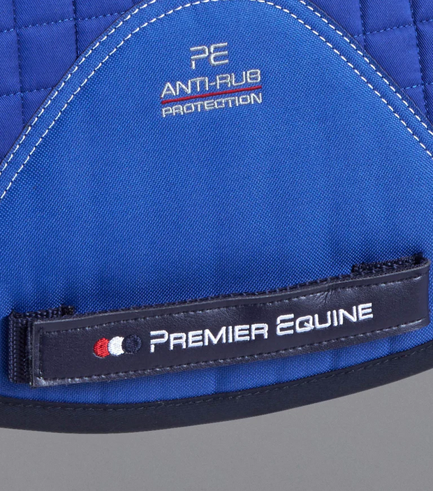 PEI Close Contact Euro Cotton Dressage Pad (Royal Blue)