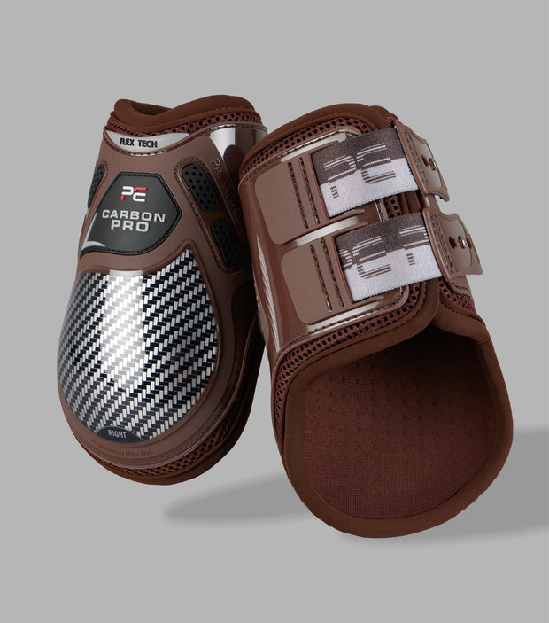 PEI Carbon Pro Fetlock Boots - Brown