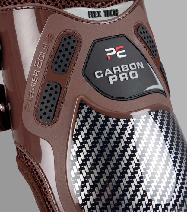 PEI Carbon Pro Fetlock Boots - Brown