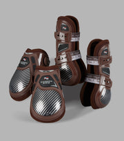 PEI Carbon Pro Fetlock Boots - Brown