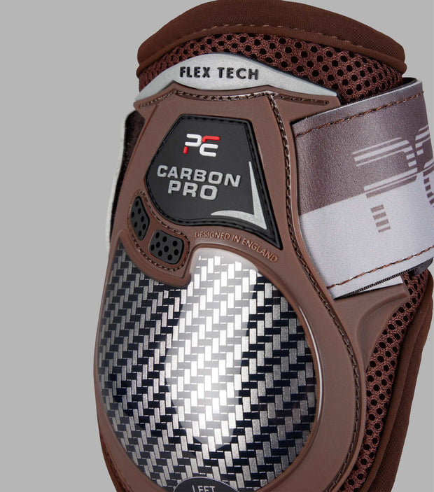 Carbon Pro Fetlock LITE Boots - Brown