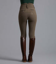 PEI Coco II Ladies Gel Full Seat Riding Breeches - Walnut