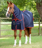 PEI Combo Horse Stable Sheet Navy