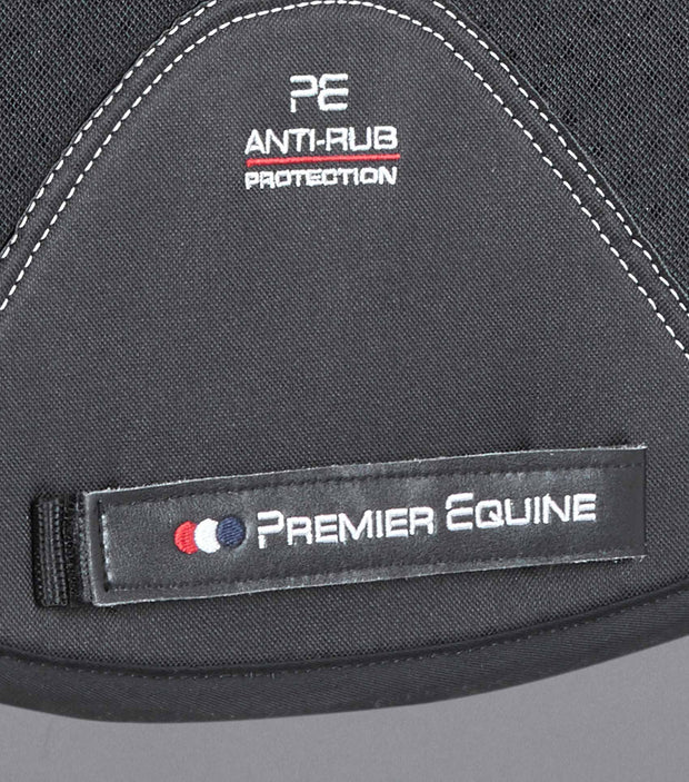 PEI Airtech Shockproof Wool Dressage Pad - Black