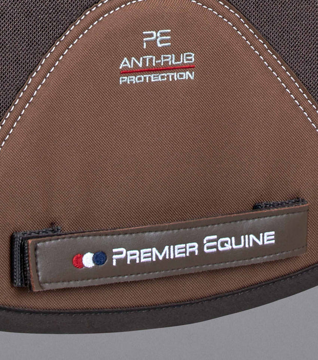 PEI Airtech Shockproof Wool Dressage Pad - Brown