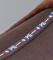 PEI Airtech Shockproof Wool Dressage Pad - Brown