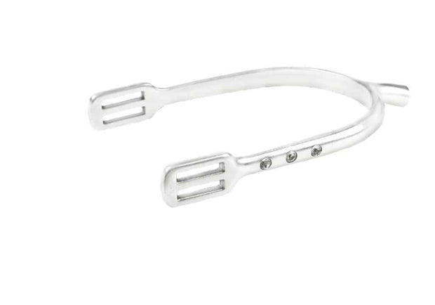 Horze Bling Spurs with Clear Crystals