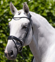 PEI Finetti Rolled Leather Snaffle Bridle