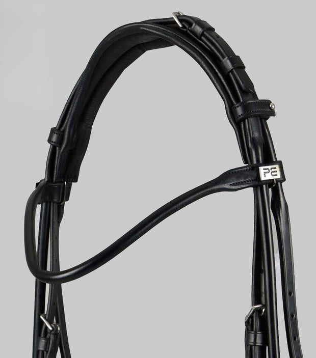 PEI Finetti Rolled Leather Snaffle Bridle