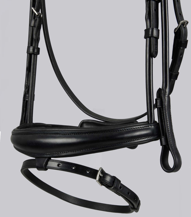 PEI Finetti Rolled Leather Snaffle Bridle