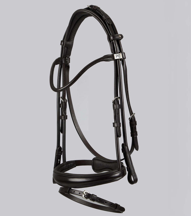 PEI Finetti Rolled Leather Snaffle Bridle