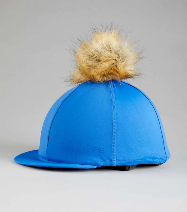 Hat Silk with PomPom - Royal Blue