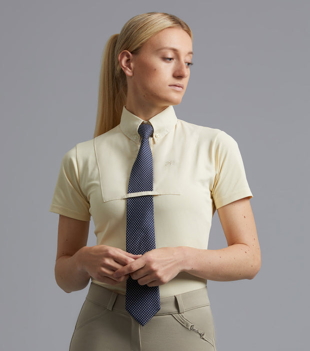 PEI Luciana Ladies Short Sleeve Tie Shirt