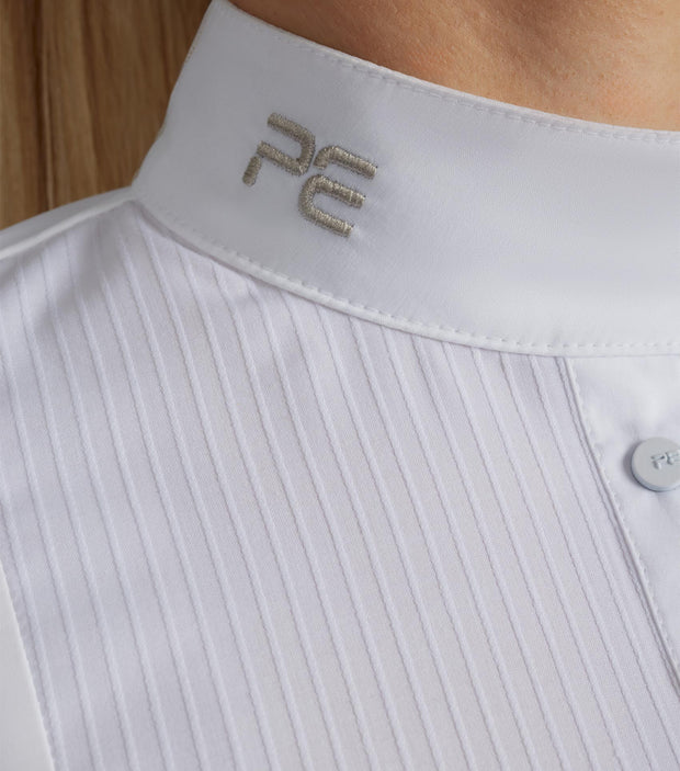 PEI Navarra Long Sleeve Show Shirt - White