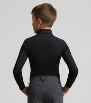 PEI Junior Ombretta Technical Riding Top - Black