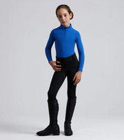 PEI Junior Ombretta Technical Riding Top - Blue