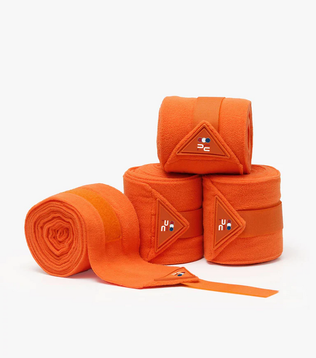 PEI Polo Fleece Bandages (Orange)
