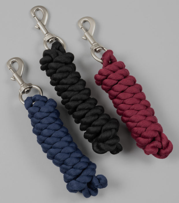 PEI 2M Polycotton Lead Rope (Burgundy)