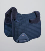 PEI Pony Close Contact Wool Lined Dressage Pad - Navy