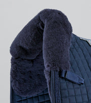 PEI Pony Close Contact Wool Lined Dressage Pad - Navy