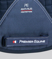 PEI Pony Close Contact Wool Lined Dressage Pad - Navy