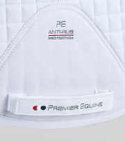 PEI Pony Close Contact Wool Lined Dressage Pad - White