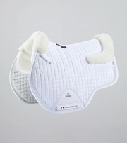 PEI Pony Close Contact Wool Lined GP/Jump Pad - White