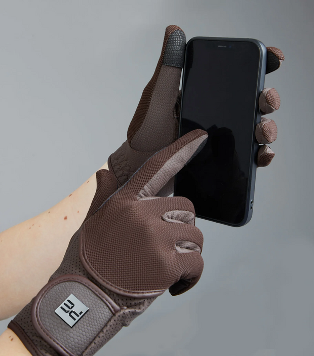 PEI Breathable Kids & Adult Grip Gloves (Brown)