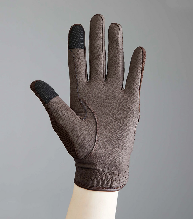 PEI Breathable Kids & Adult Grip Gloves (Brown)