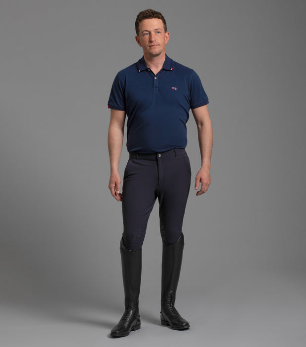 PEI Santino Men's Gel Knee Riding Breeches Navy