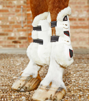 PEI Kevlar Techno-Wool Tendon Boots (White)