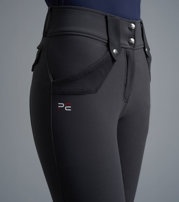 PEI Torino Ladies Full Seat Breeches - Grey