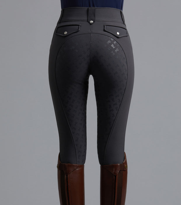 PEI Torino Ladies Full Seat Breeches - Grey