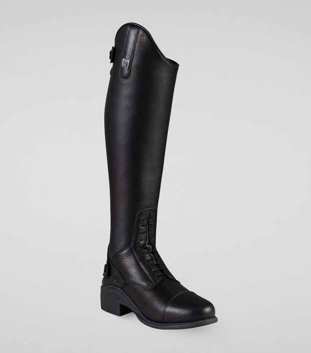 PEI Vallardi Ladies Leather Field Boot - Black