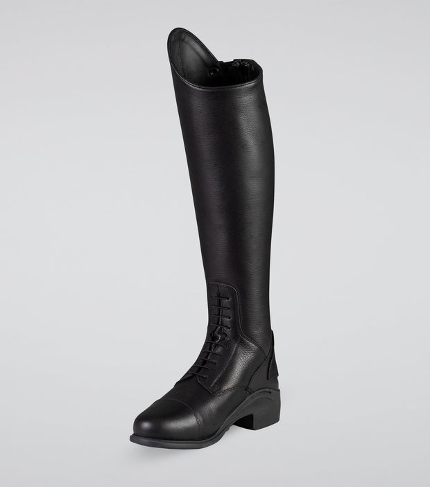PEI Vallardi Ladies Leather Field Boot - Black
