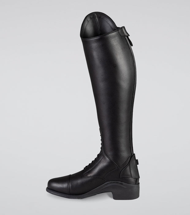 PEI Vallardi Ladies Leather Field Boot - Black