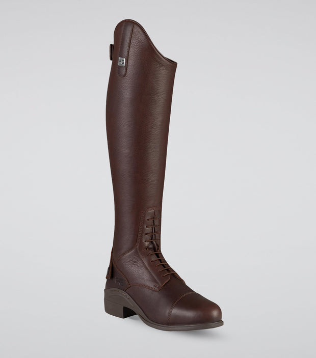 PEI Vallardi Ladies Leather Field Boot - Brown